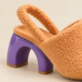 Arco Slingback, close-up of the materials