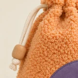 Arco Slipper Pouch, close-up of the materials