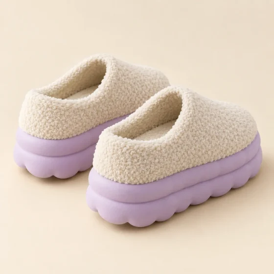 Cumulo Cloud Slipper, studio photo