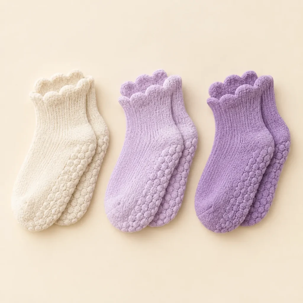 Cumulo Cloud Socks · 3 Pairs, studio photo