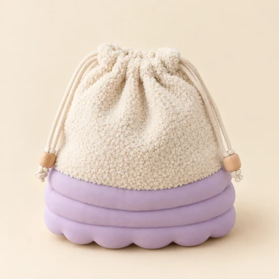 Cumulo Slipper Pouch, studio photo