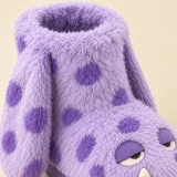 Flump Ear Bootie, close-up of the materials
