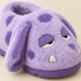 Flump Floppy-Ear Slipper, close-up of the materials