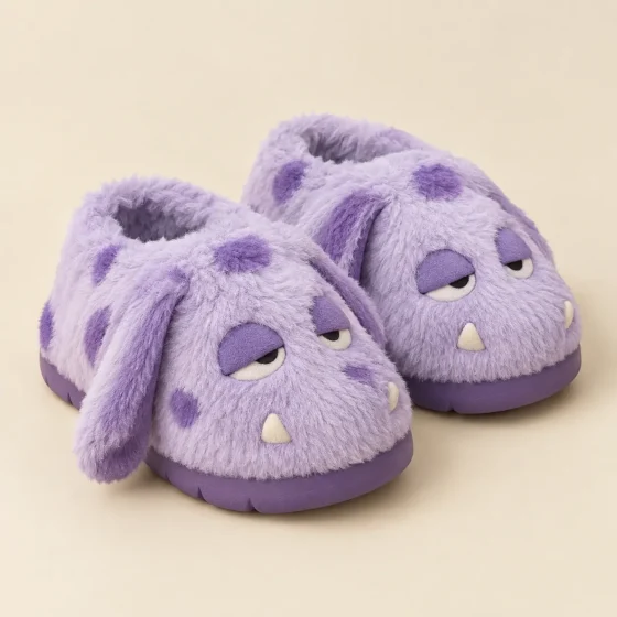 Flump Floppy-Ear Slipper, studio photo