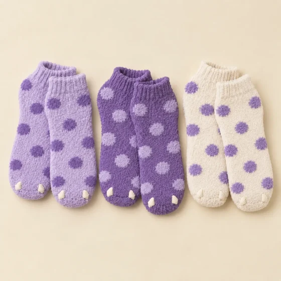 Flump Spot Socks · 3 Pairs, studio photo