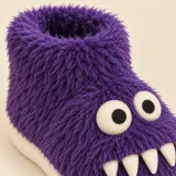 Grumbo Ankle Bootie, close-up of the materials