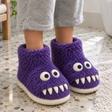 Grumbo Ankle Bootie worn at home