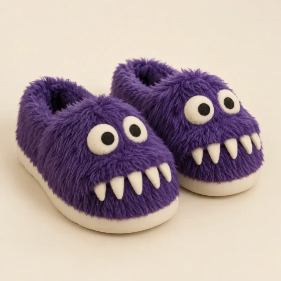 Grumbo Monster Slipper, studio photo