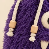 Grumbo Slipper Pouch, close-up of the materials