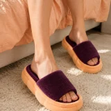 Mallow Lounge Slide worn at home