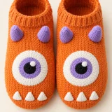 Nomlet Eye Socks · 3 Pairs, close-up of the materials