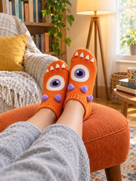 Nomlet Eye Socks · 3 Pairs worn at home