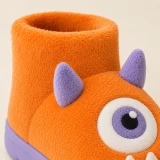 Nomlet Horned Bootie, close-up of the materials