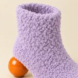 Orbi Ball-Heel Bootie, close-up of the materials