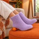 Orbi Ball-Heel Bootie worn at home