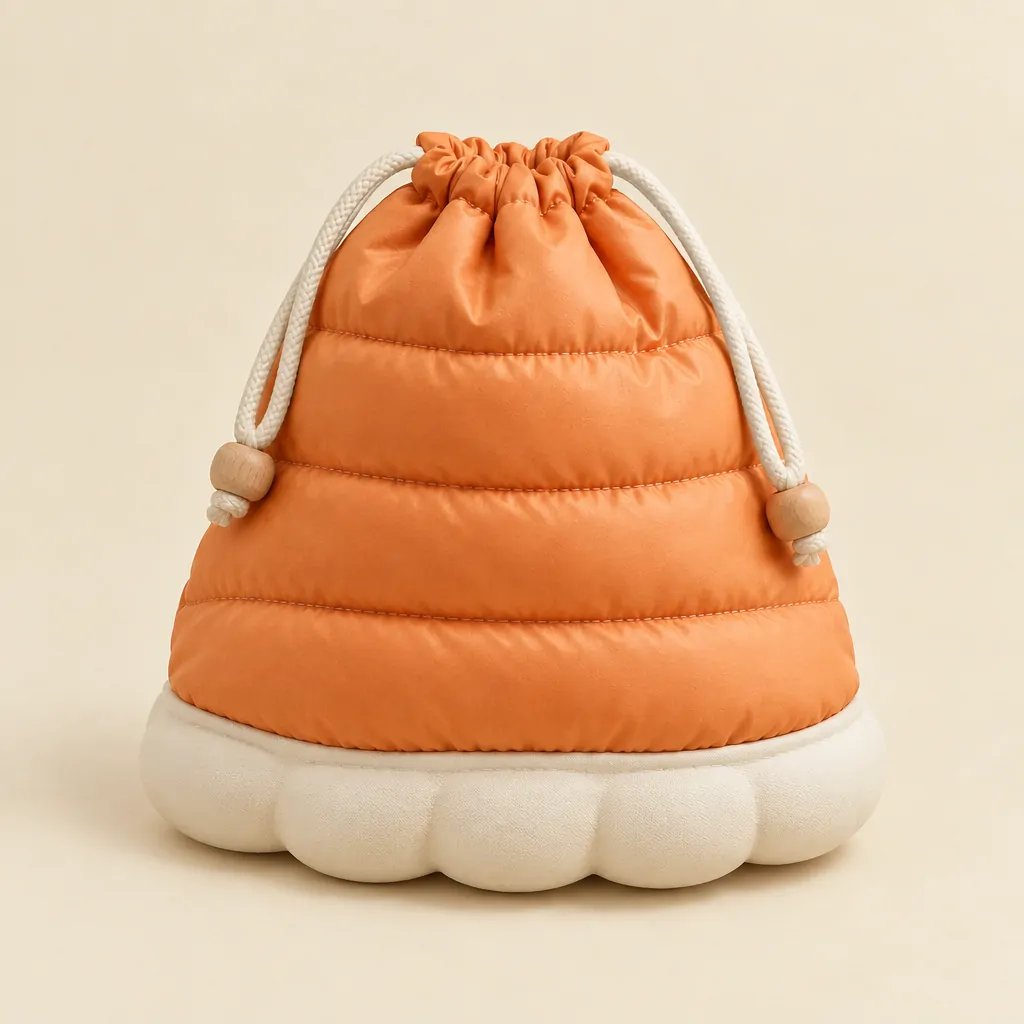 Puffa Slipper Pouch, studio photo